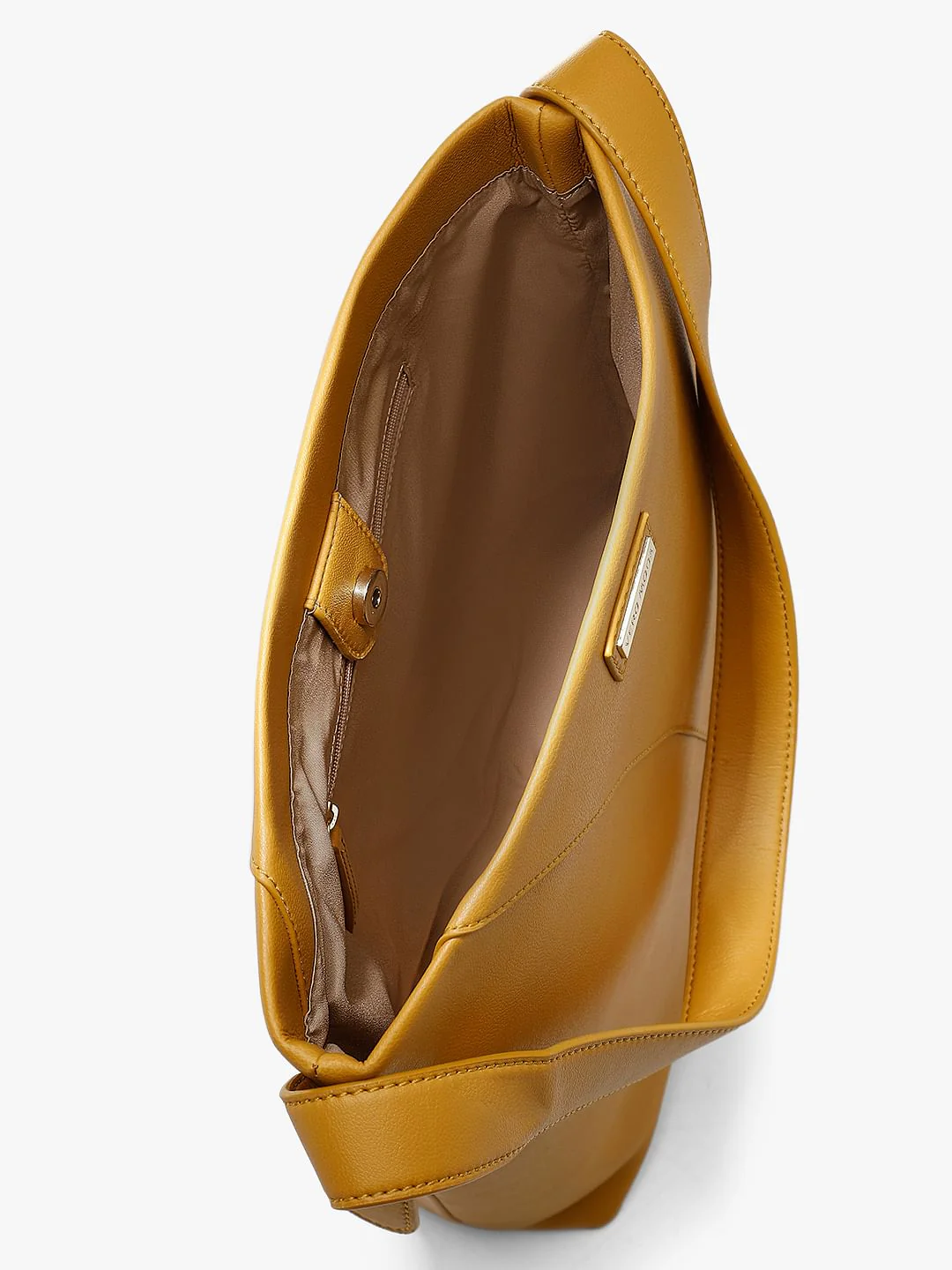 Mustard Single Strap Shoulder Bag - Image 6