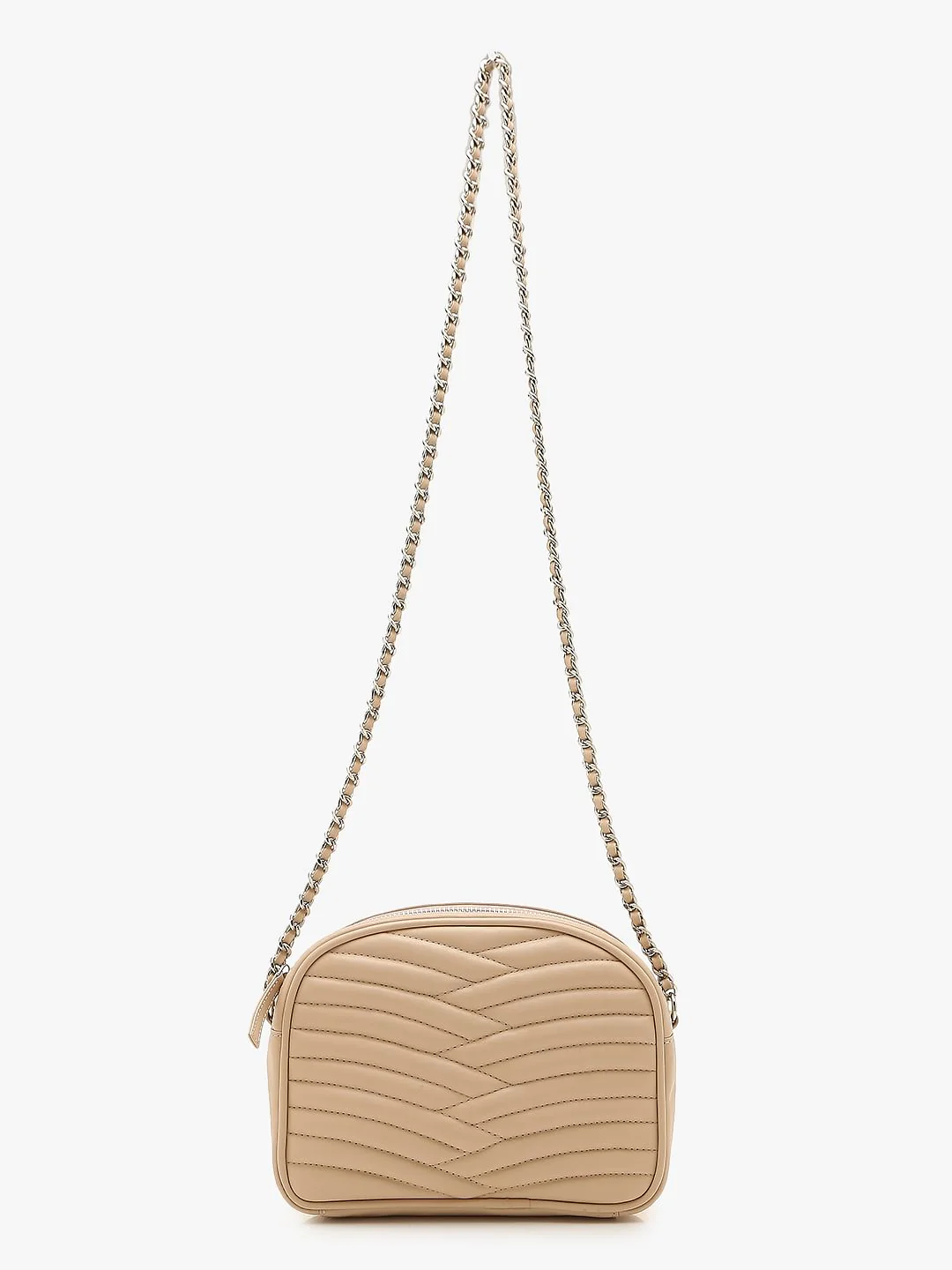 Beige Crossbody Bag - Image 2