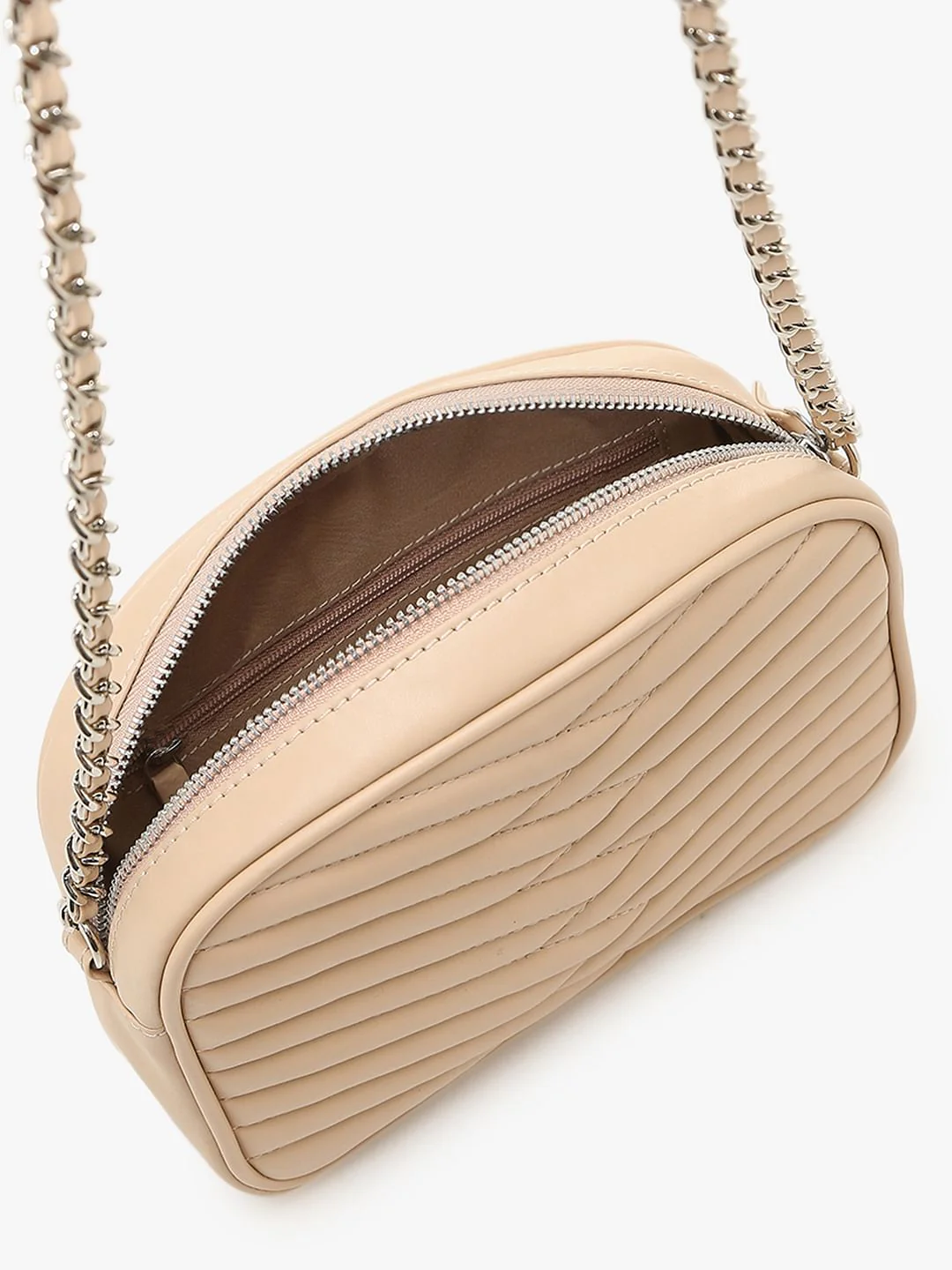 Beige Crossbody Bag - Image 6