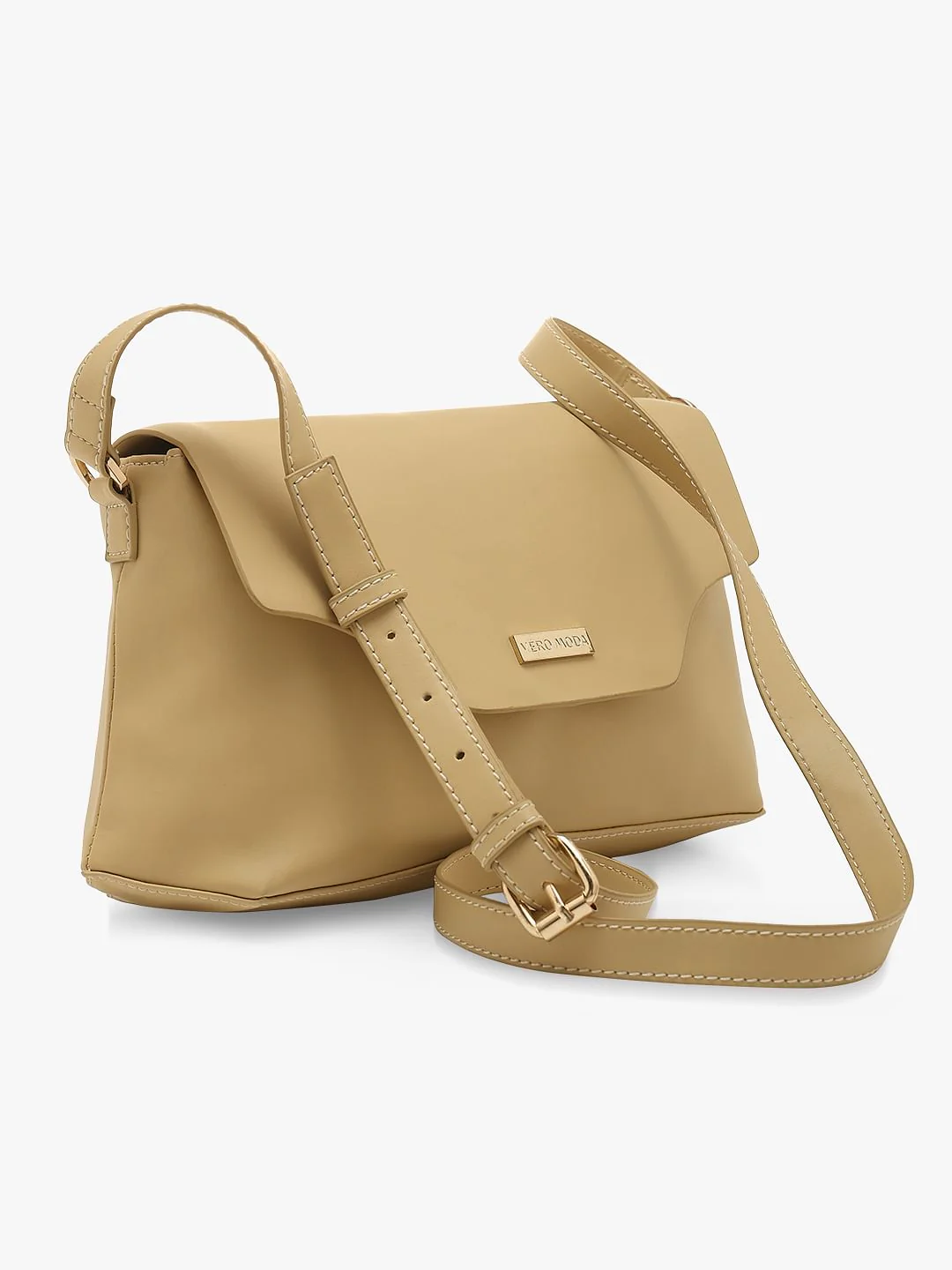 Beige Crossbody Bag - Image 3
