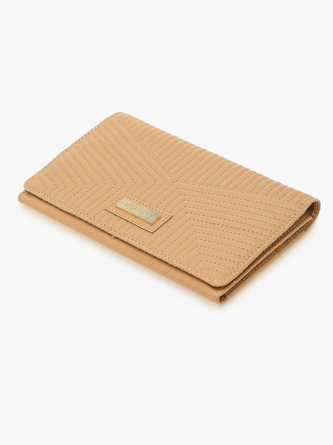 Beige Two-Fold Wallet Wallet - Image 3