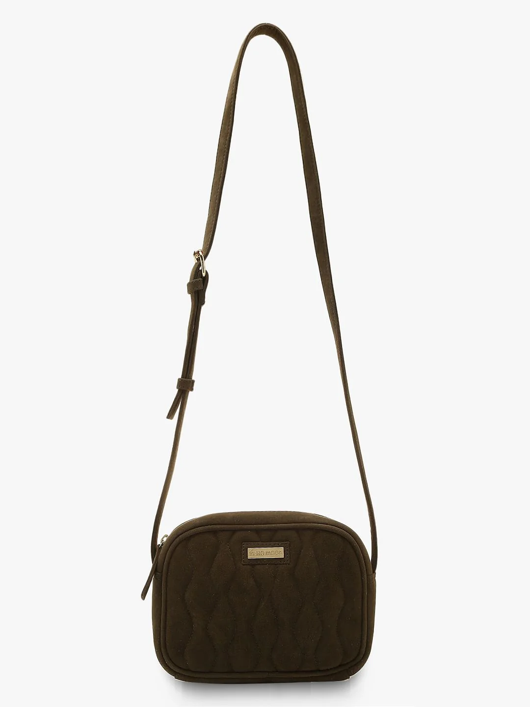Olive Adjustable Strap Crossbody Bag - Image 2