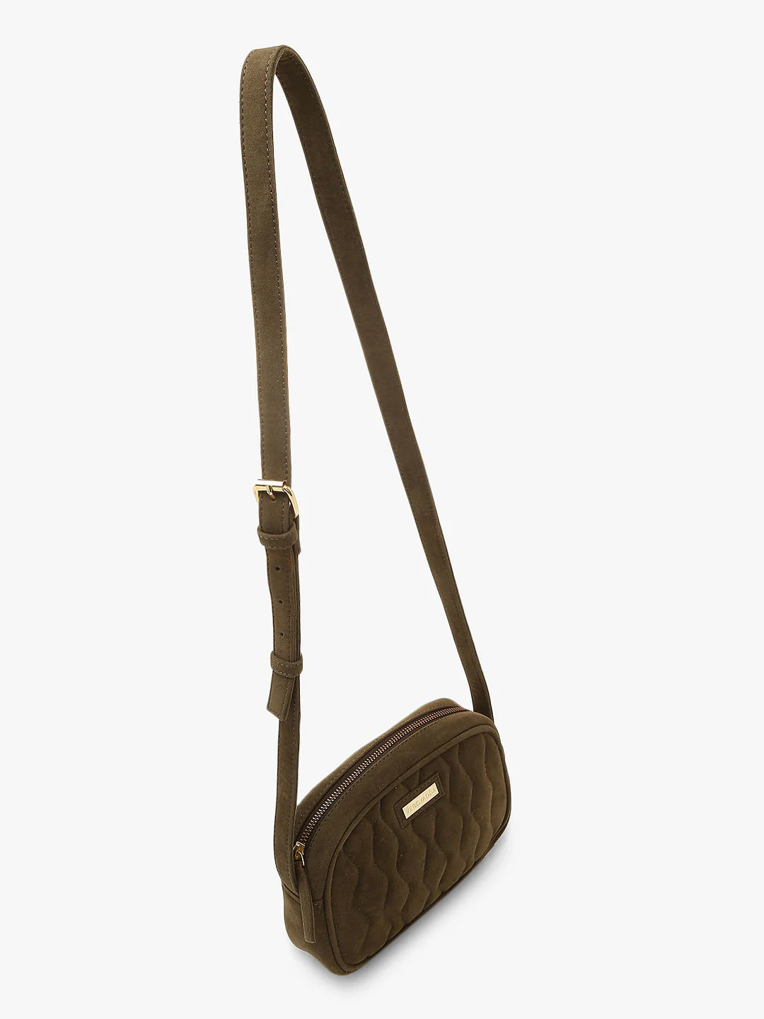 Olive Adjustable Strap Crossbody Bag - Image 3