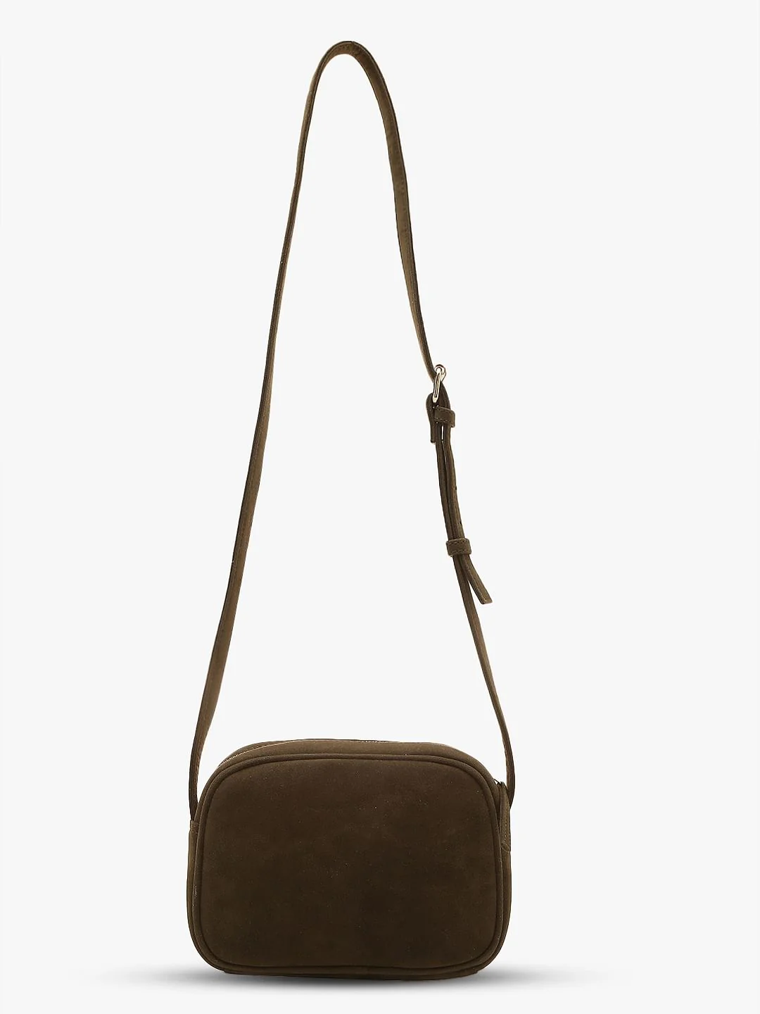 Olive Adjustable Strap Crossbody Bag - Image 4
