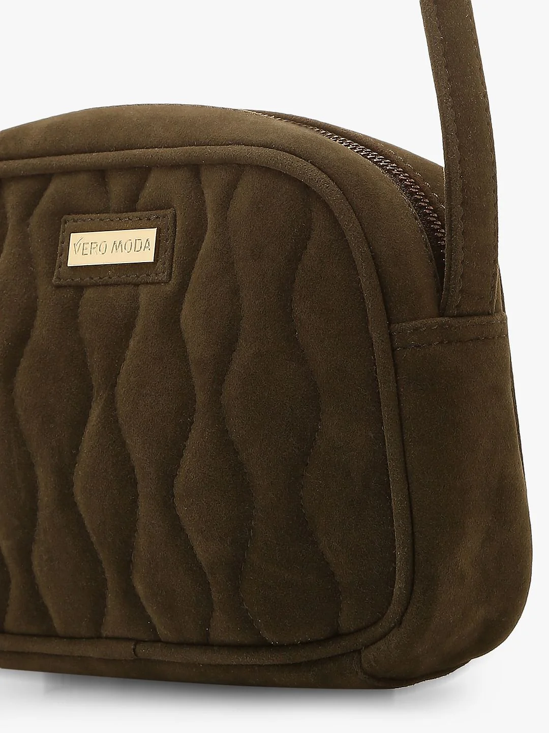 Olive Adjustable Strap Crossbody Bag - Image 5