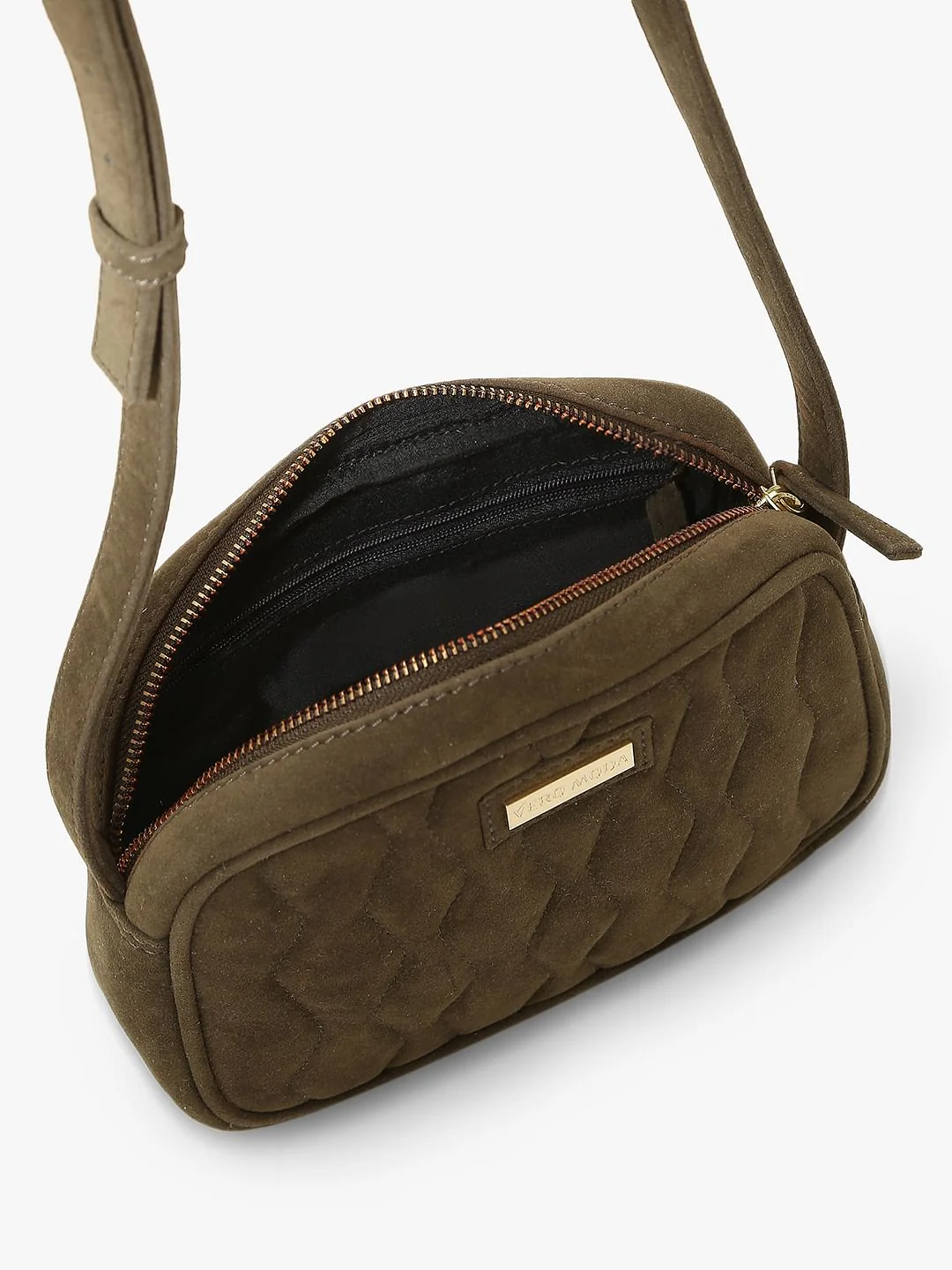 Olive Adjustable Strap Crossbody Bag - Image 6