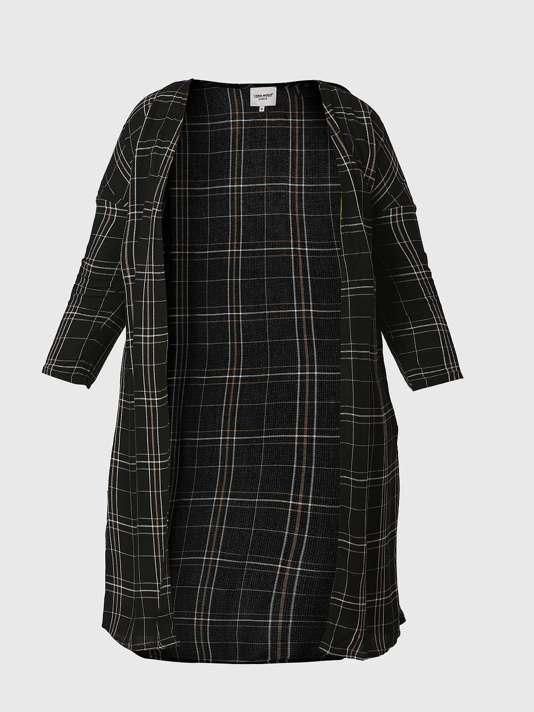 Curve Black Check Shrug - Image 6