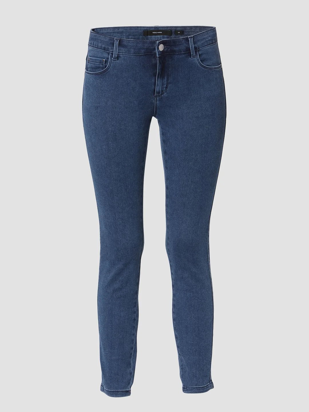 Perfect Blue Mid Rise Jeggings - Image 7