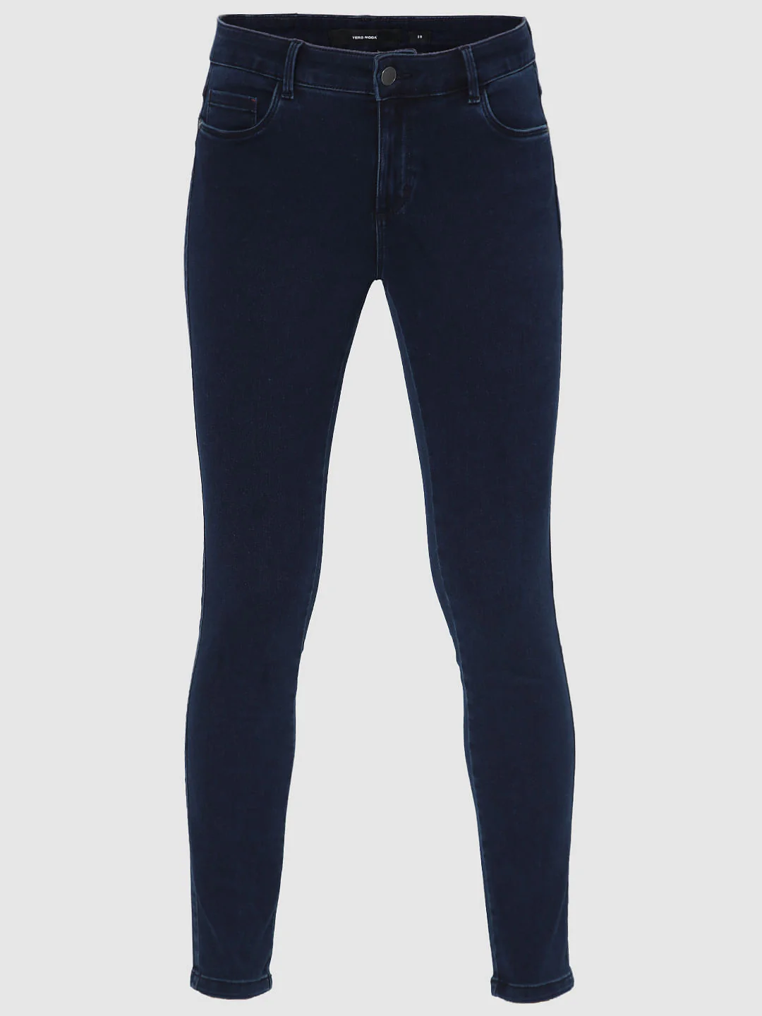 Dark Blue Mid Rise Wendy Skinny Jeggings - Image 7