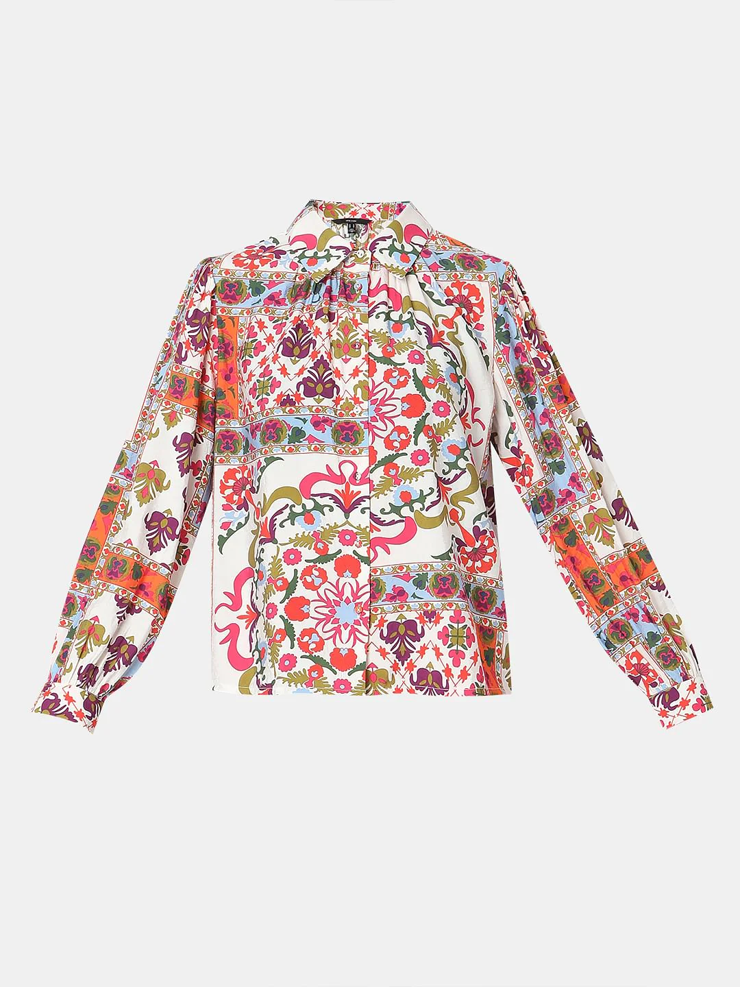 Off-White Printed Co-Ord Set Shirt - Image 7