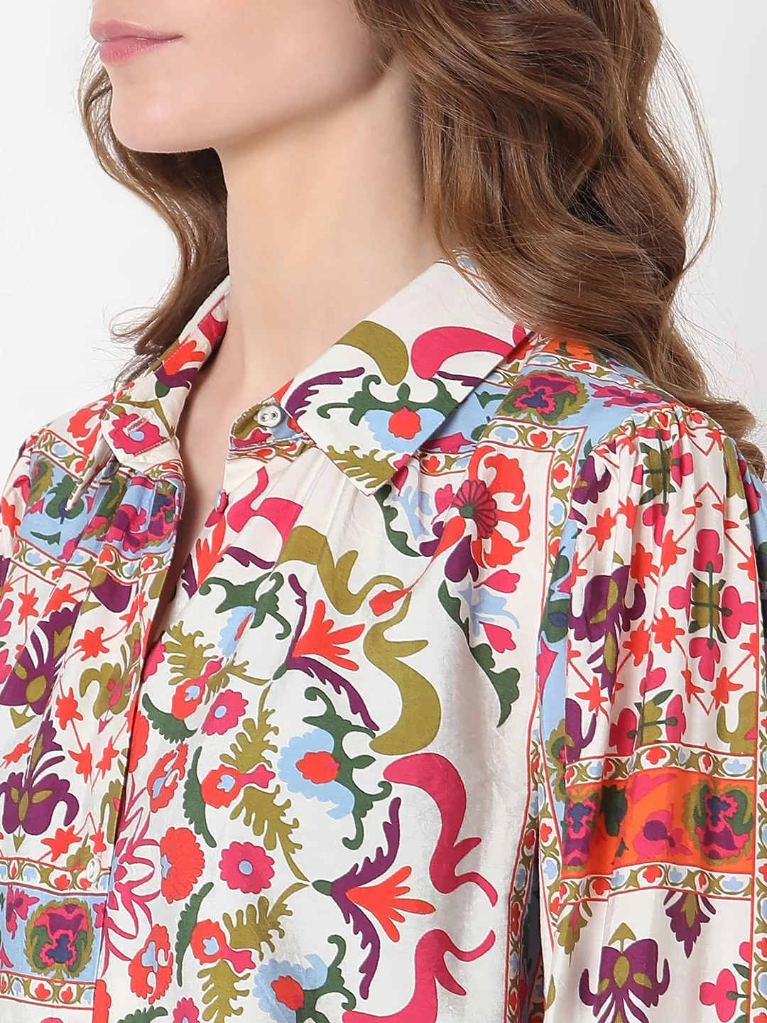 Off-White Printed Co-Ord Set Shirt - Image 8