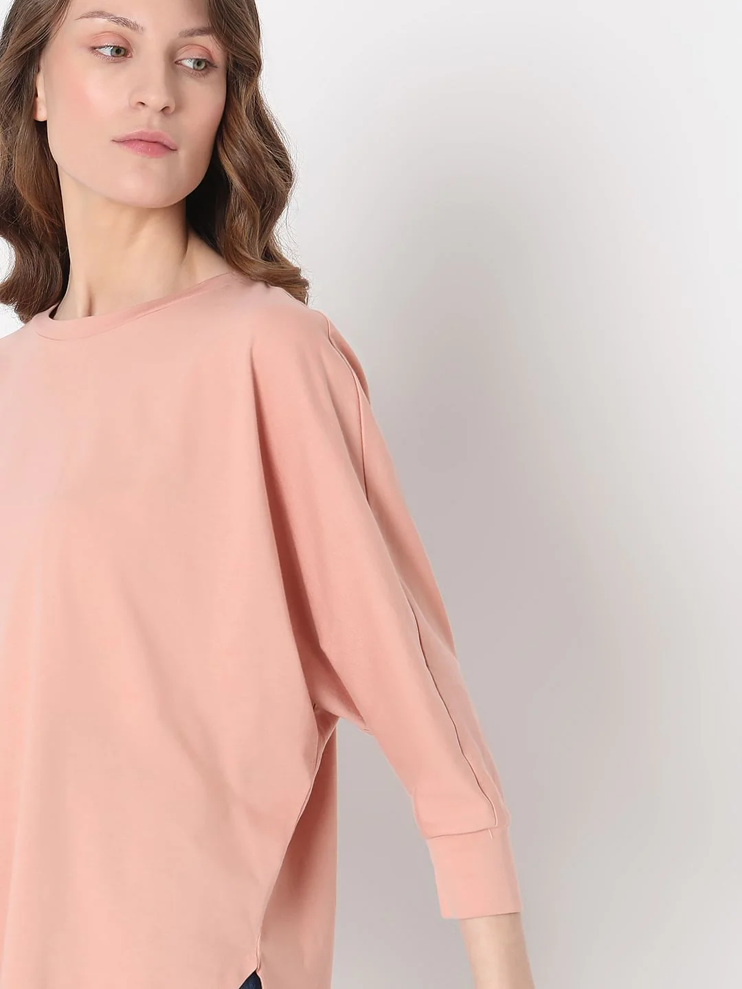 Light Pink Cotton T-Shirt - Image 6