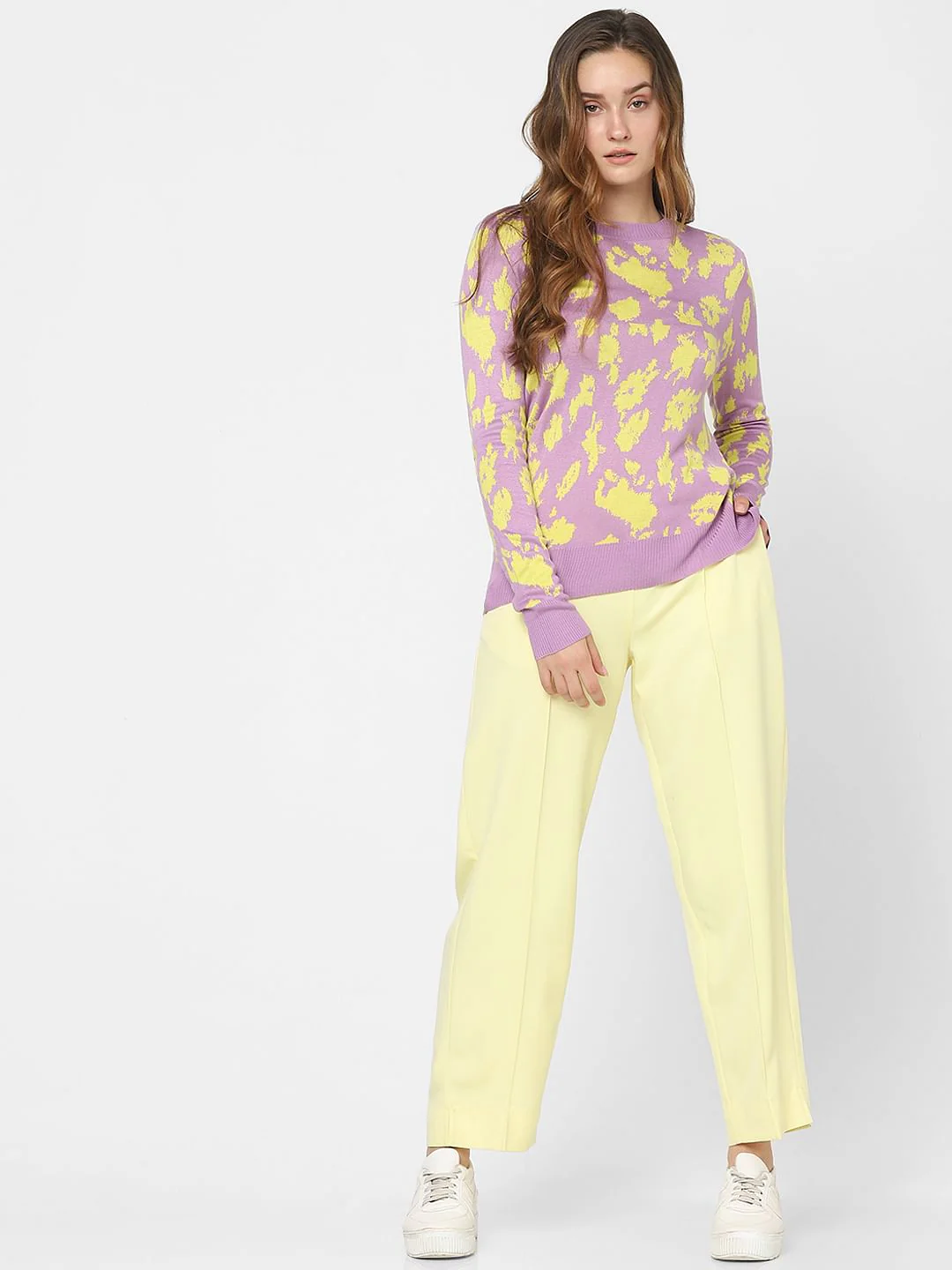 Lilac Animal Print Sweater - Image 5