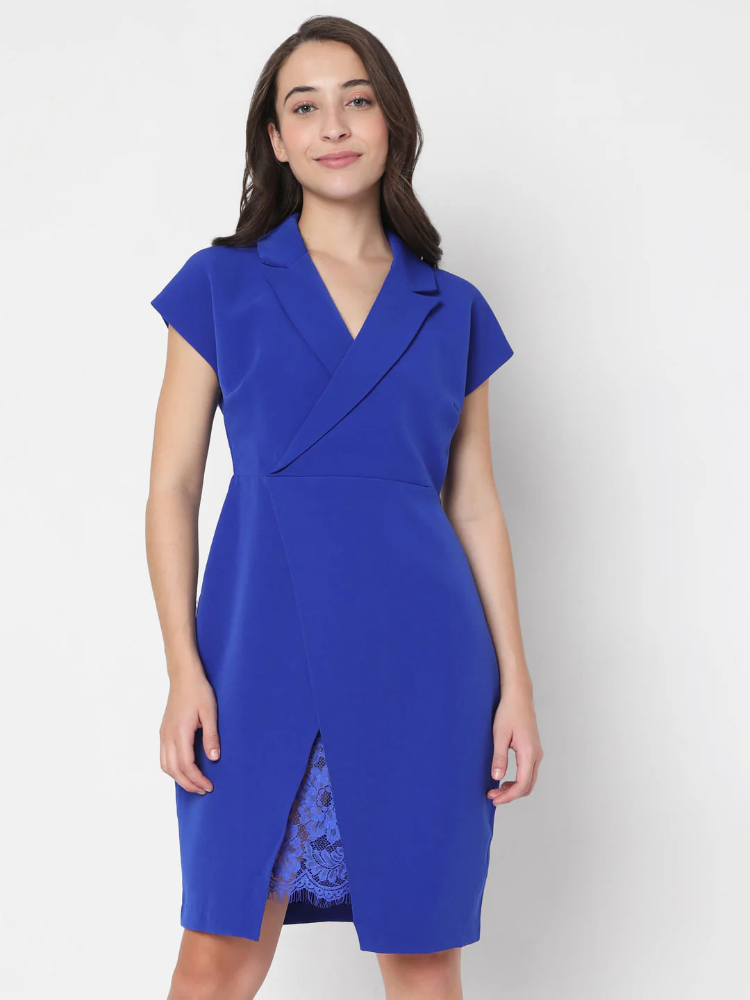 Blue Blazer Dress - Image 8