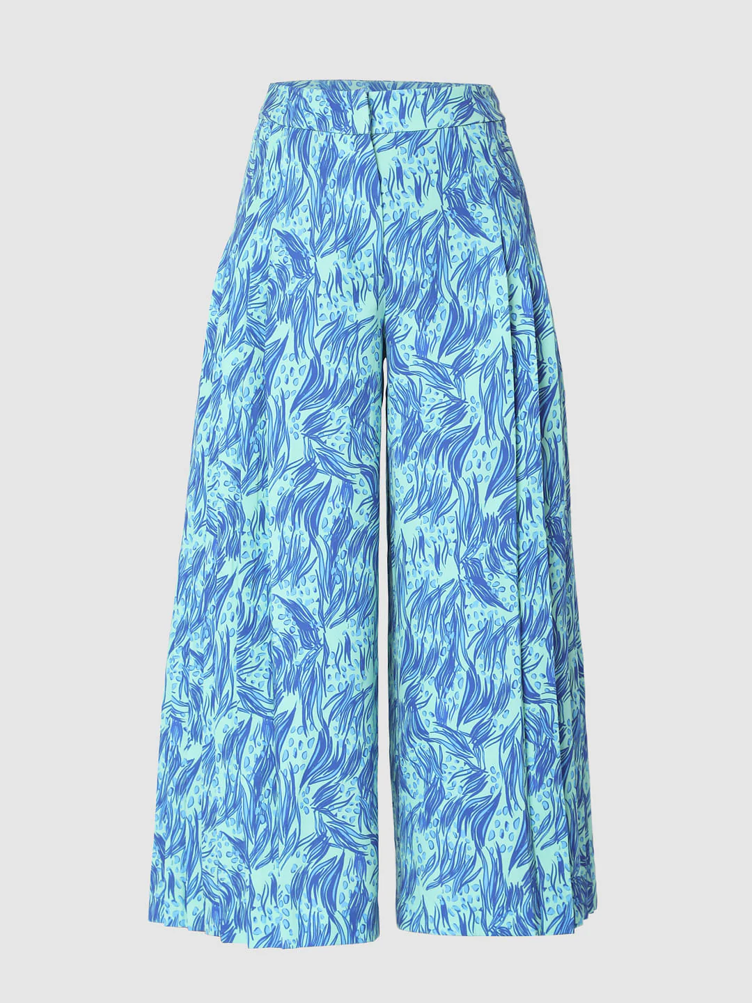 Blue Printed Pants - Image 7