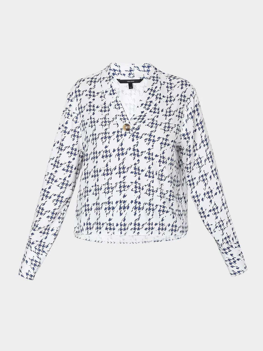 White Houndstooth Top - Image 7