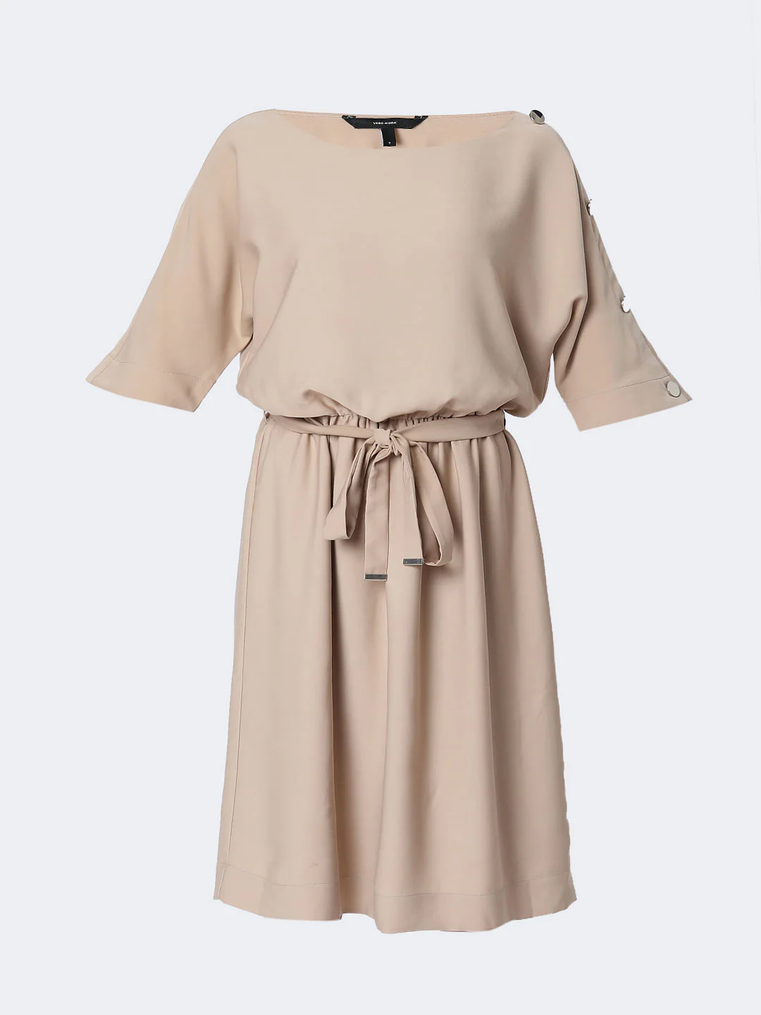 Brown Fit & Flare Dress - Image 7