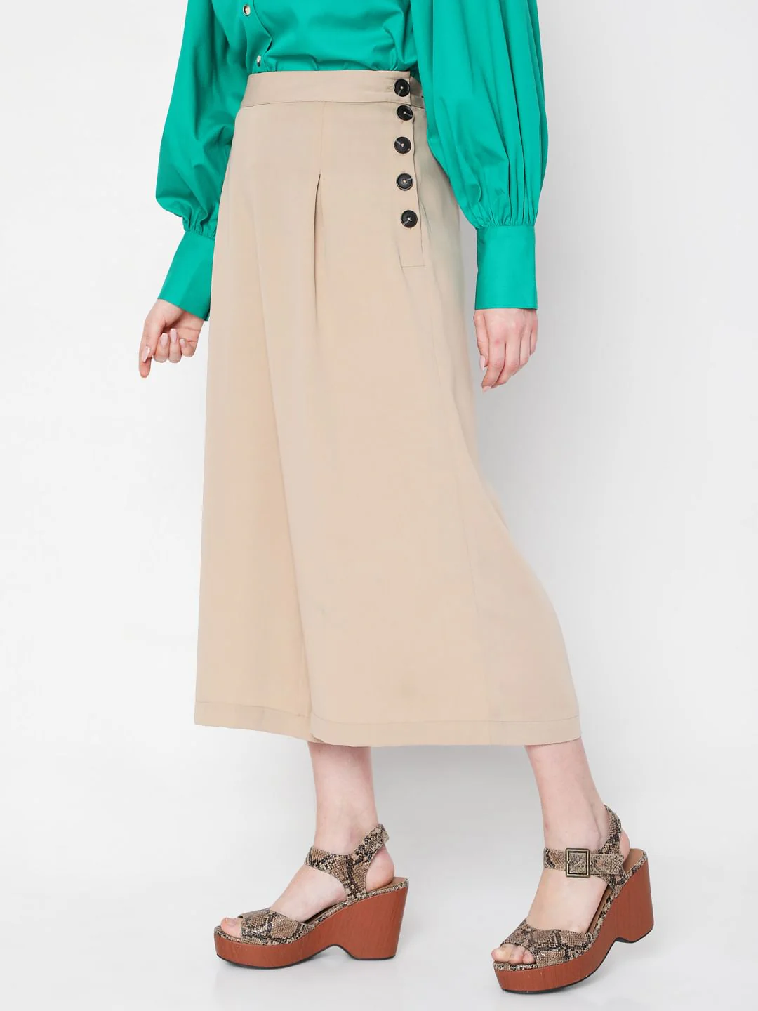 Beige Culottes - Image 3