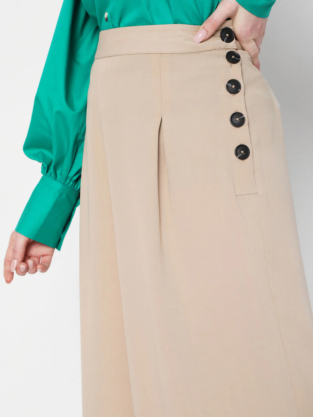 Beige Culottes - Image 5