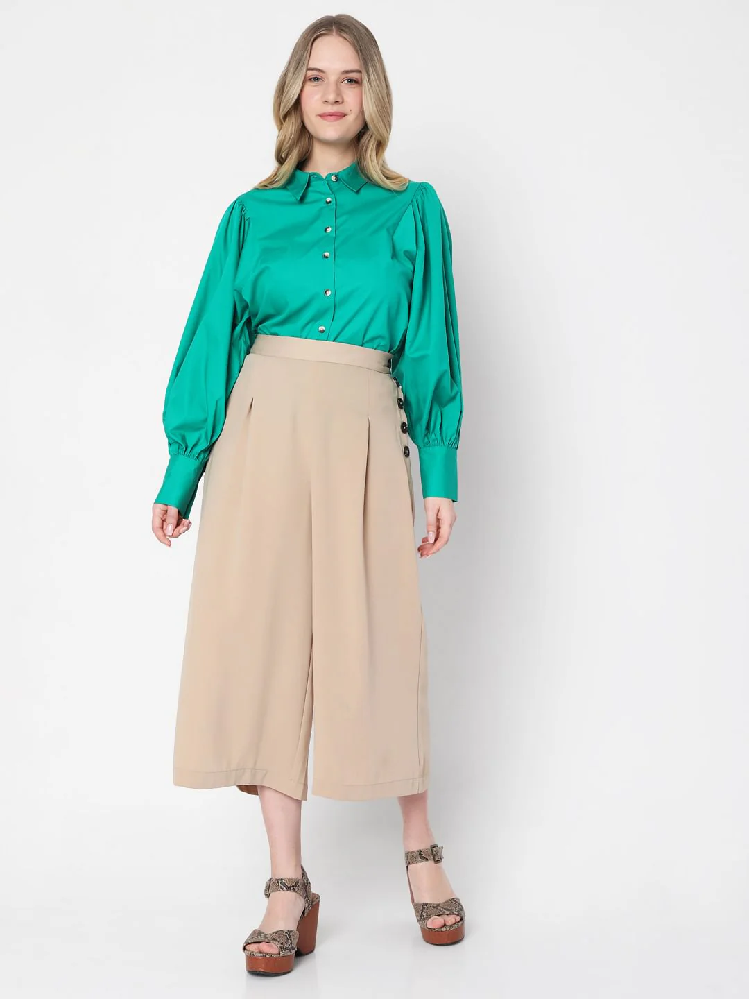 Beige Culottes - Image 6