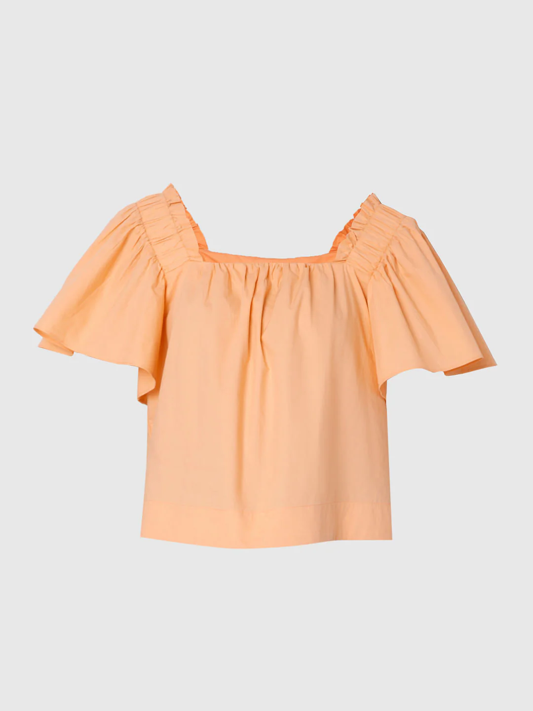 Orange Flared Sleeves Top - Image 7