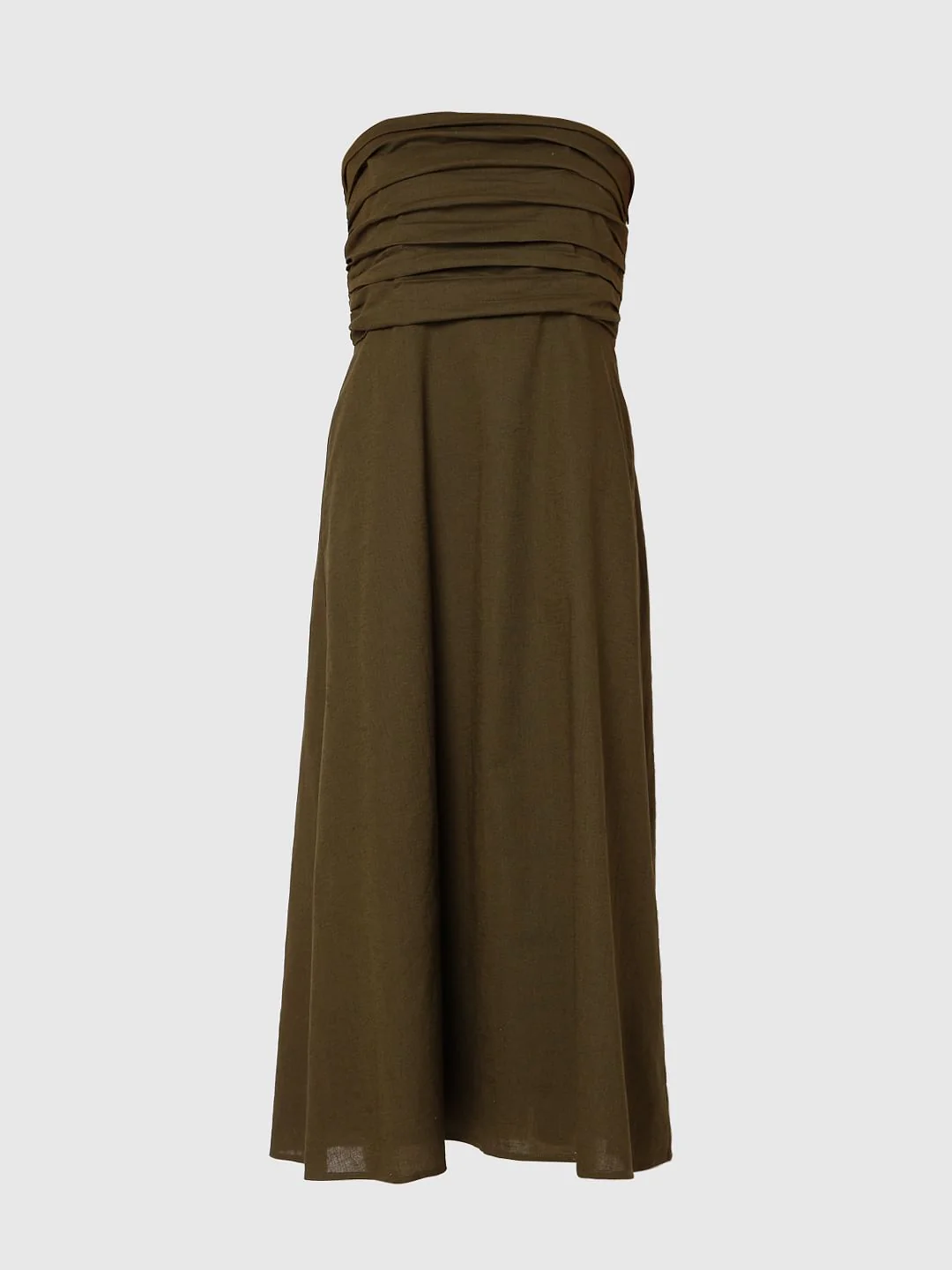 Green Off-Shoulder Dress - Image 6