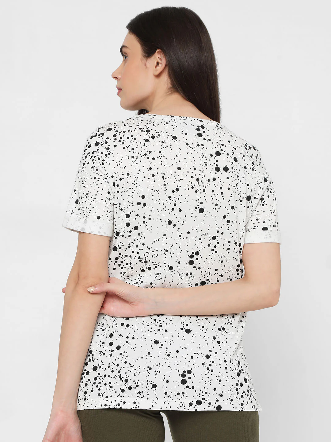 X Cruella White Cruella De Vil Print T-Shirt - Image 3