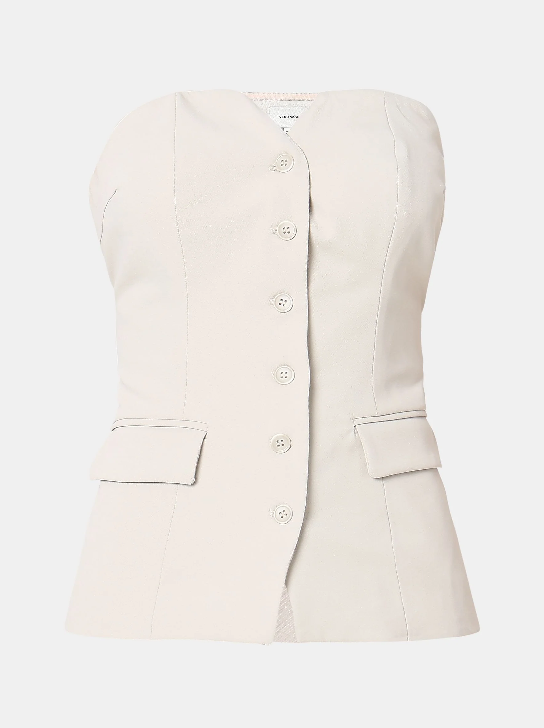 Beige Corset Co-Ord Set Blazer - Image 7