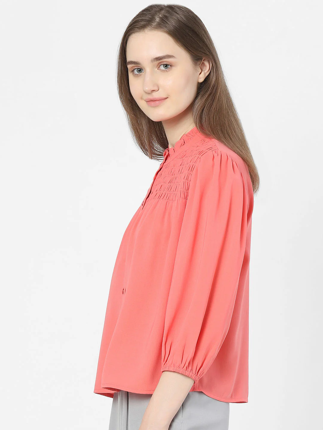 Pink High Neck Top - Image 2