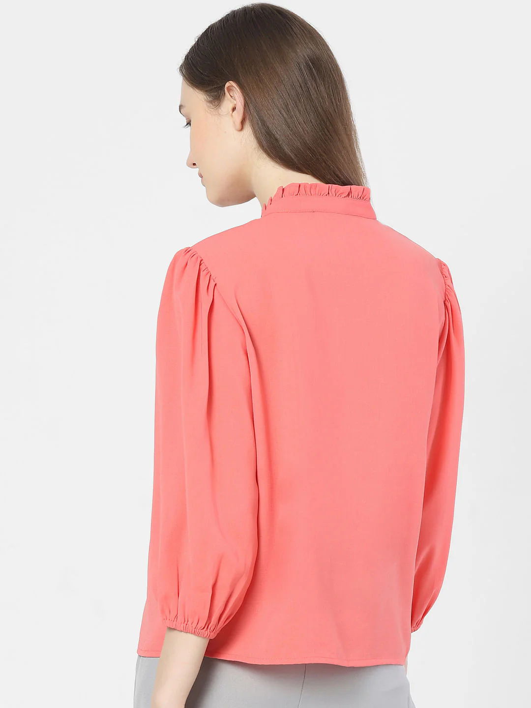 Pink High Neck Top - Image 3