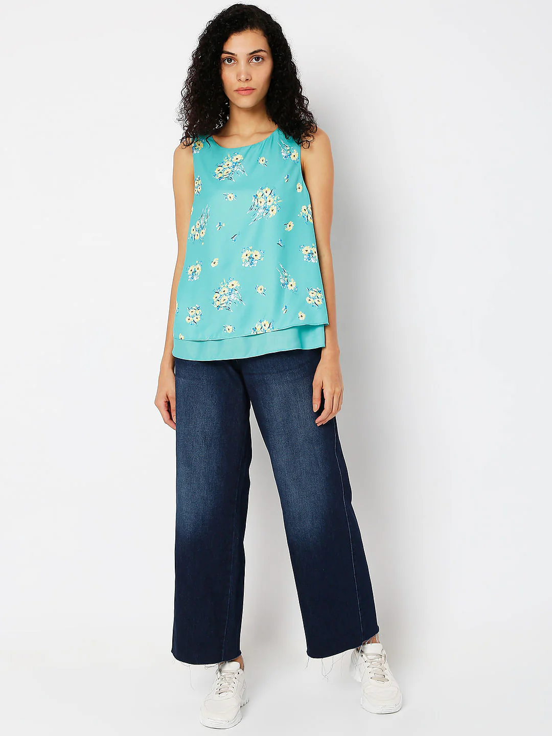Green Floral Top - Image 4