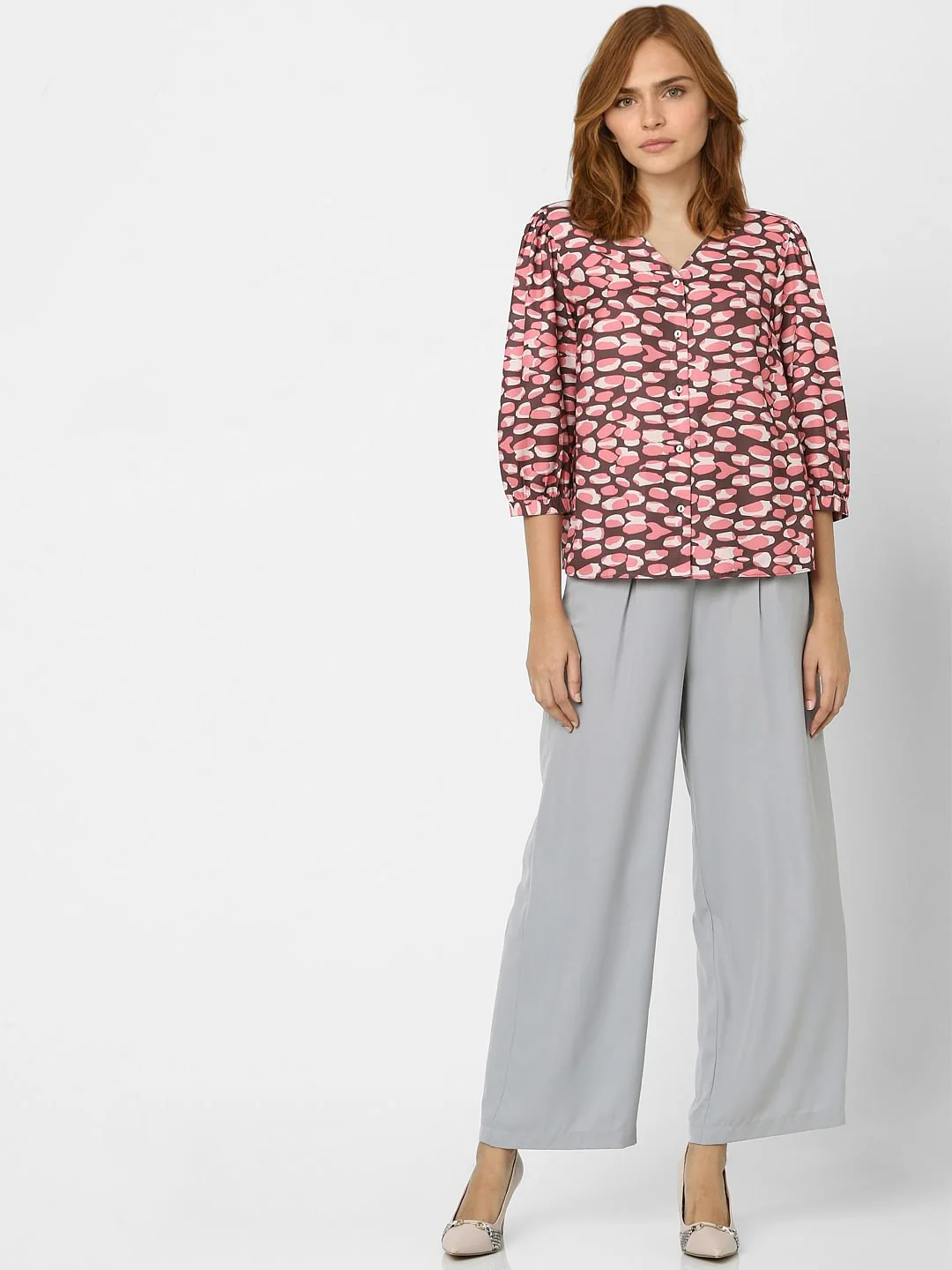 Purple Printed Top - Image 4