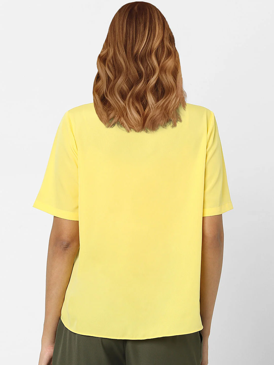 Yellow Asymmetric Top - Image 3