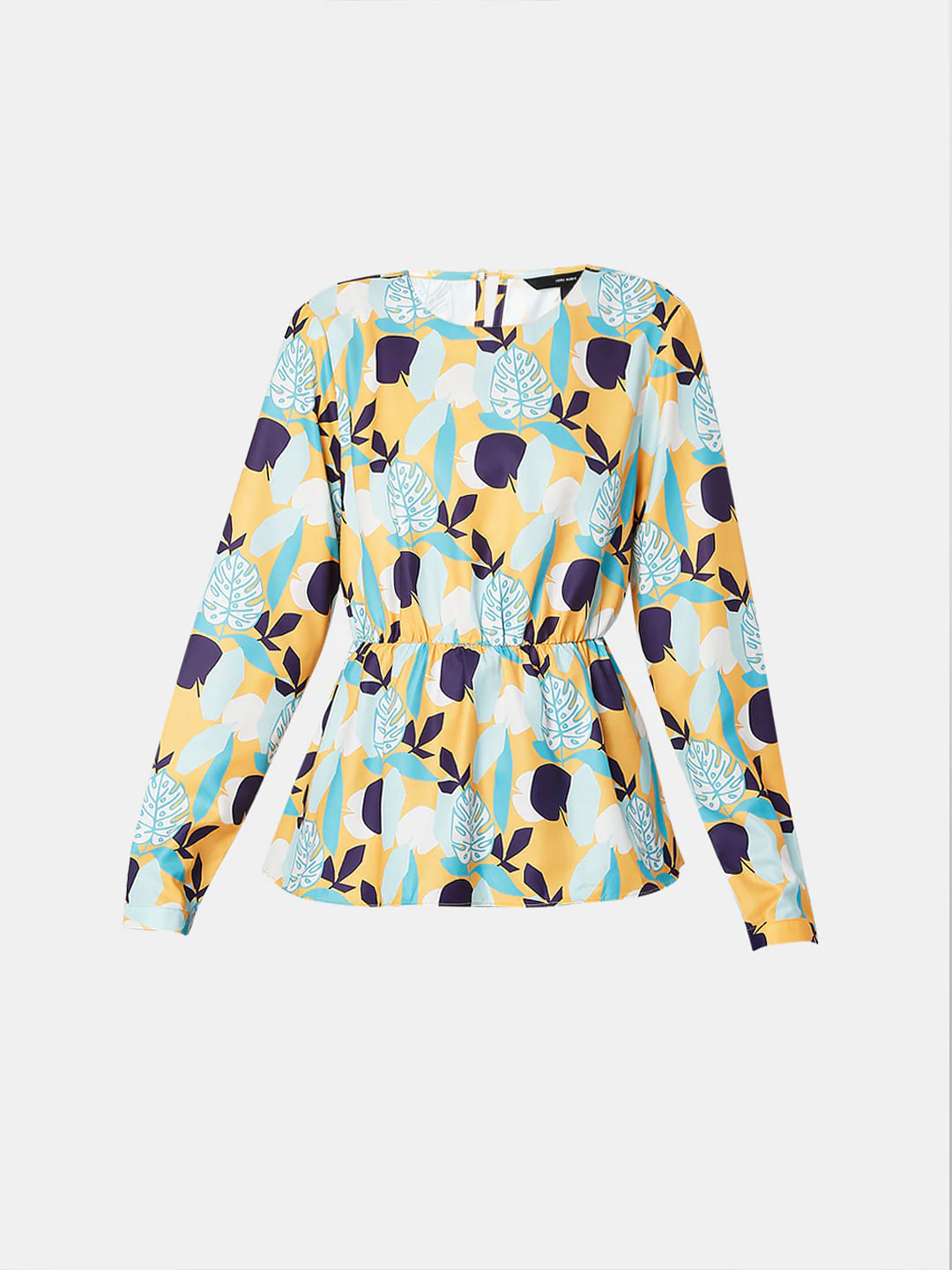 Green Floral Print Top - Image 6