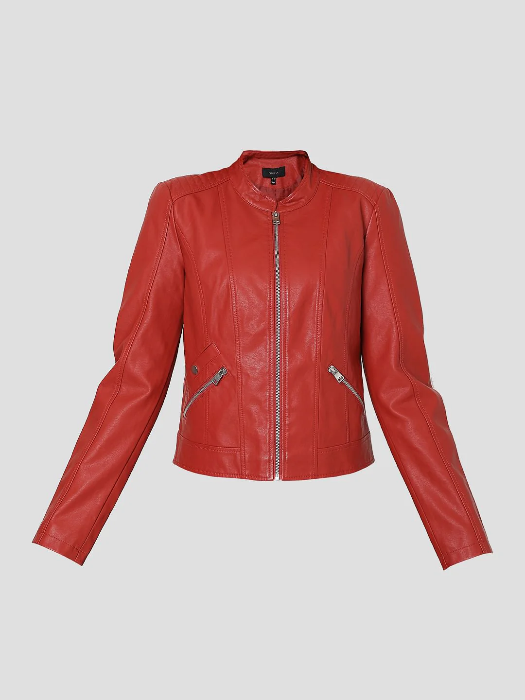 Red Biker Jacket - Image 7