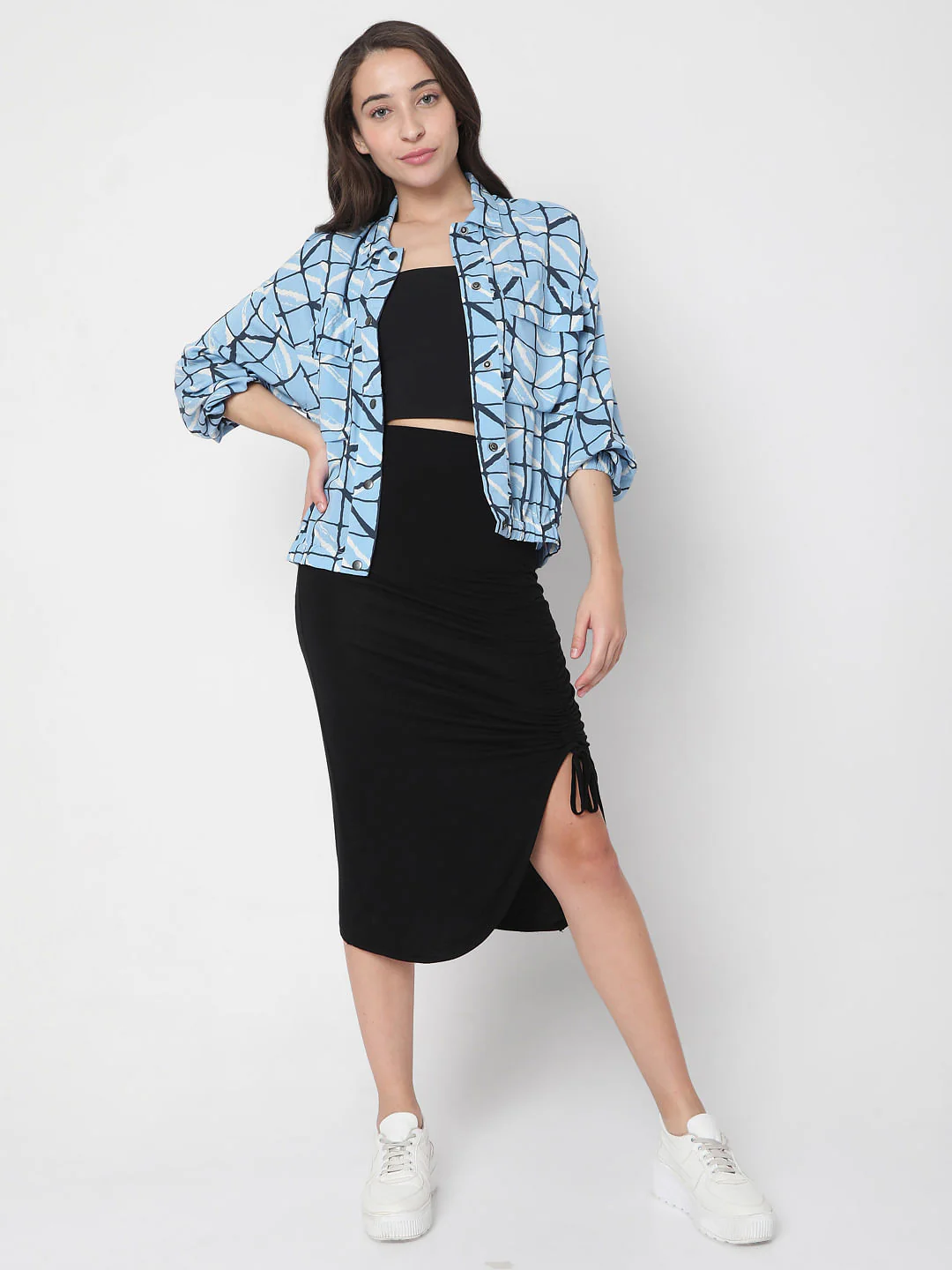 Blue Checks Shirt - Image 5