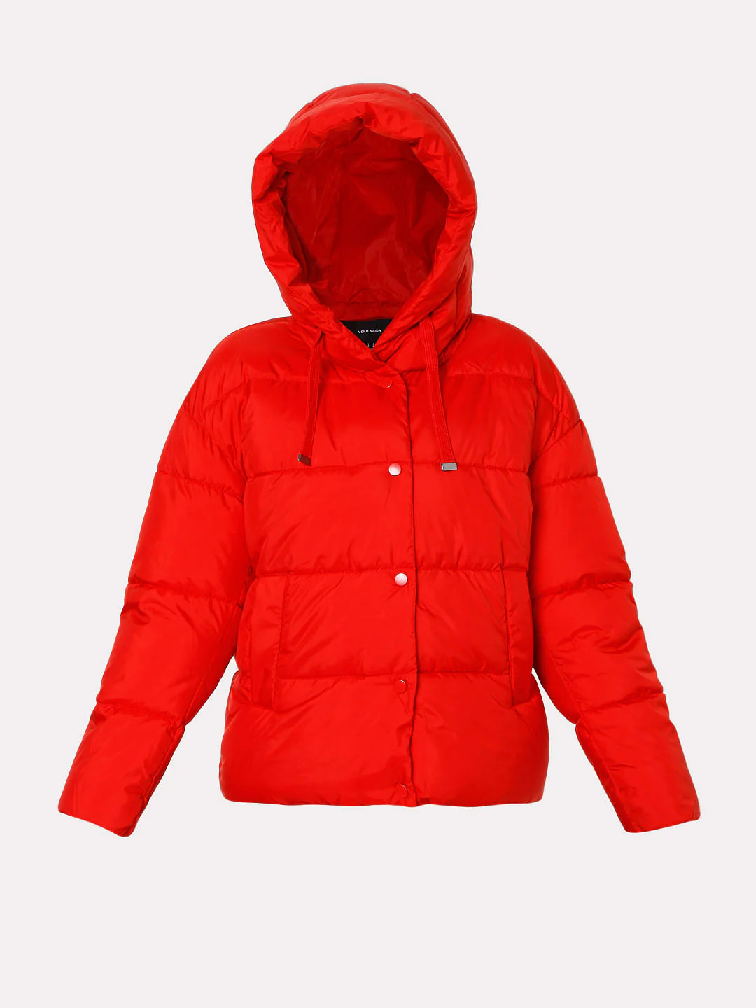 Red Padded Puffer Jacket - Image 7