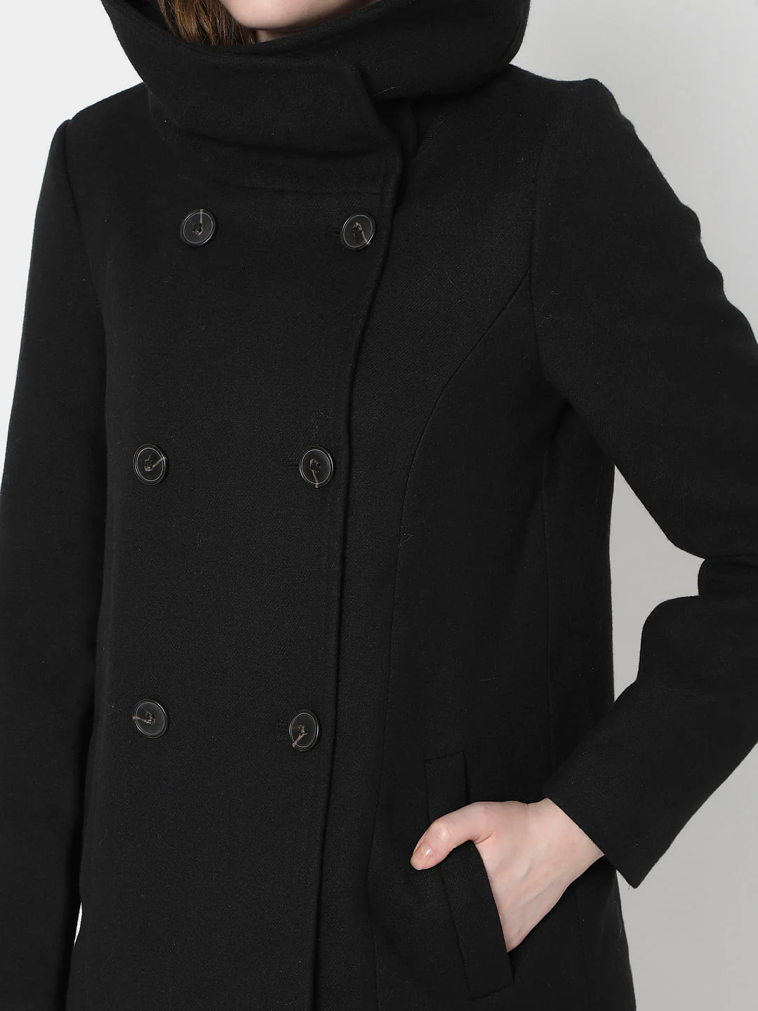 Black Double Breasted Jacket - Image 6