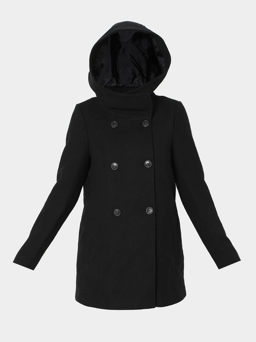 Black Double Breasted Jacket - Image 7