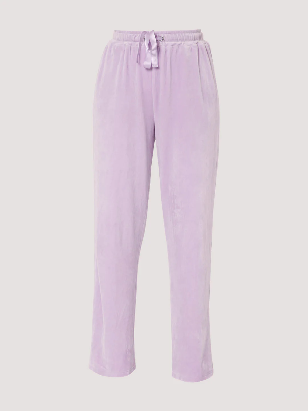 Lavender High Rise Velvet Pants - Image 6