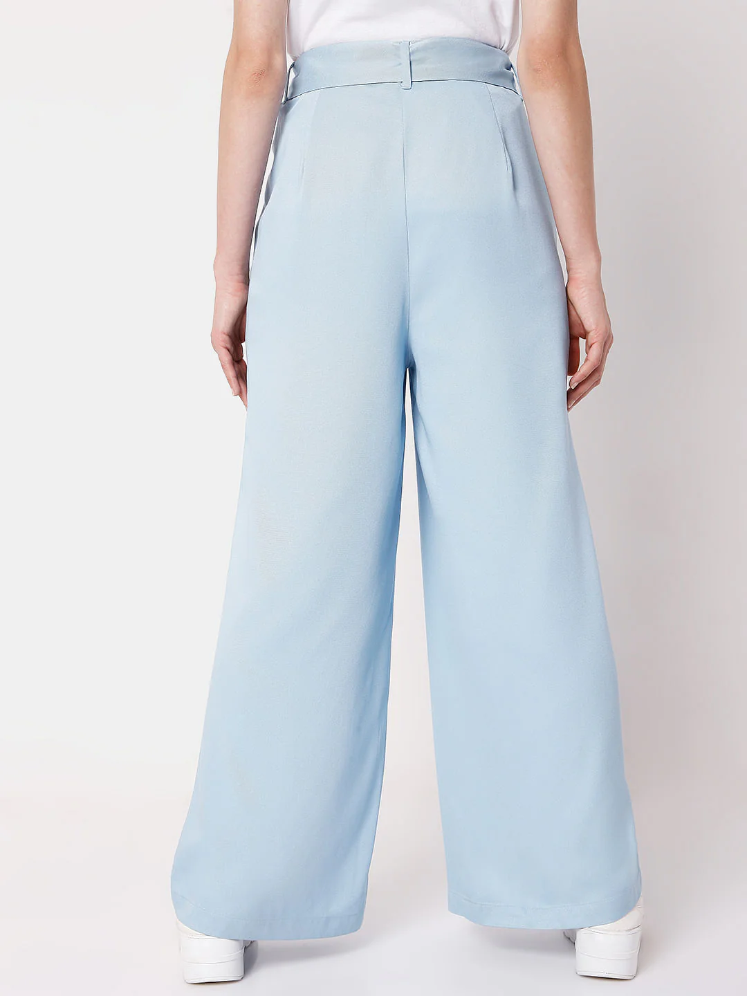 Blue High Waist Pants - Image 4