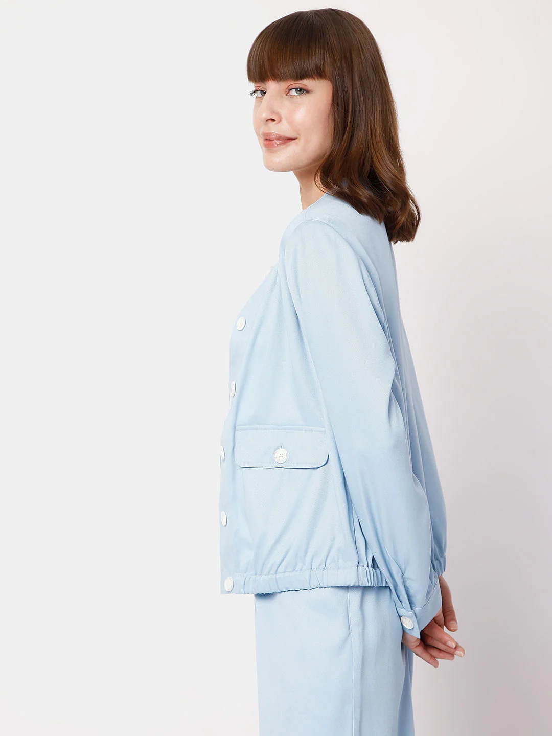 Blue Bomber Jacket - Image 3
