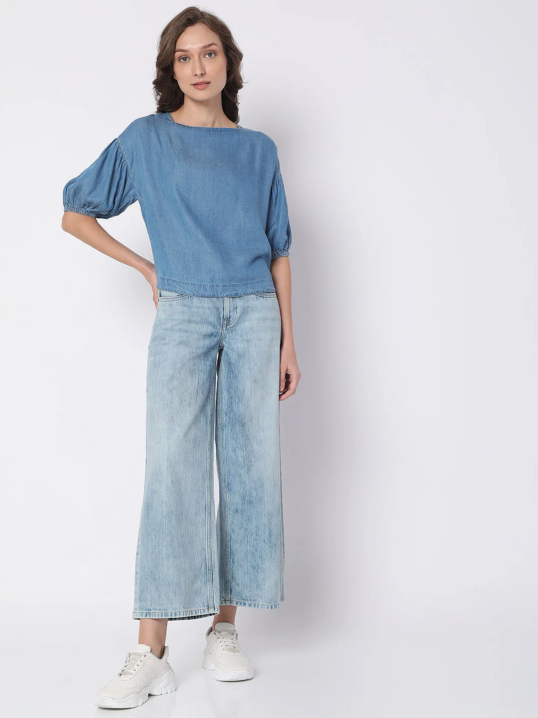 Blue Denim Top - Image 5