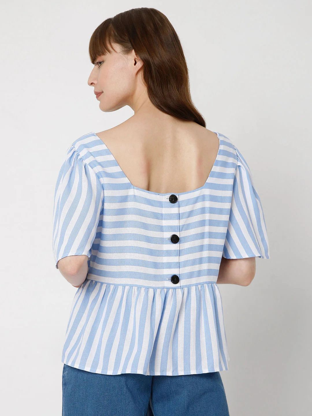 White Striped Top - Image 4