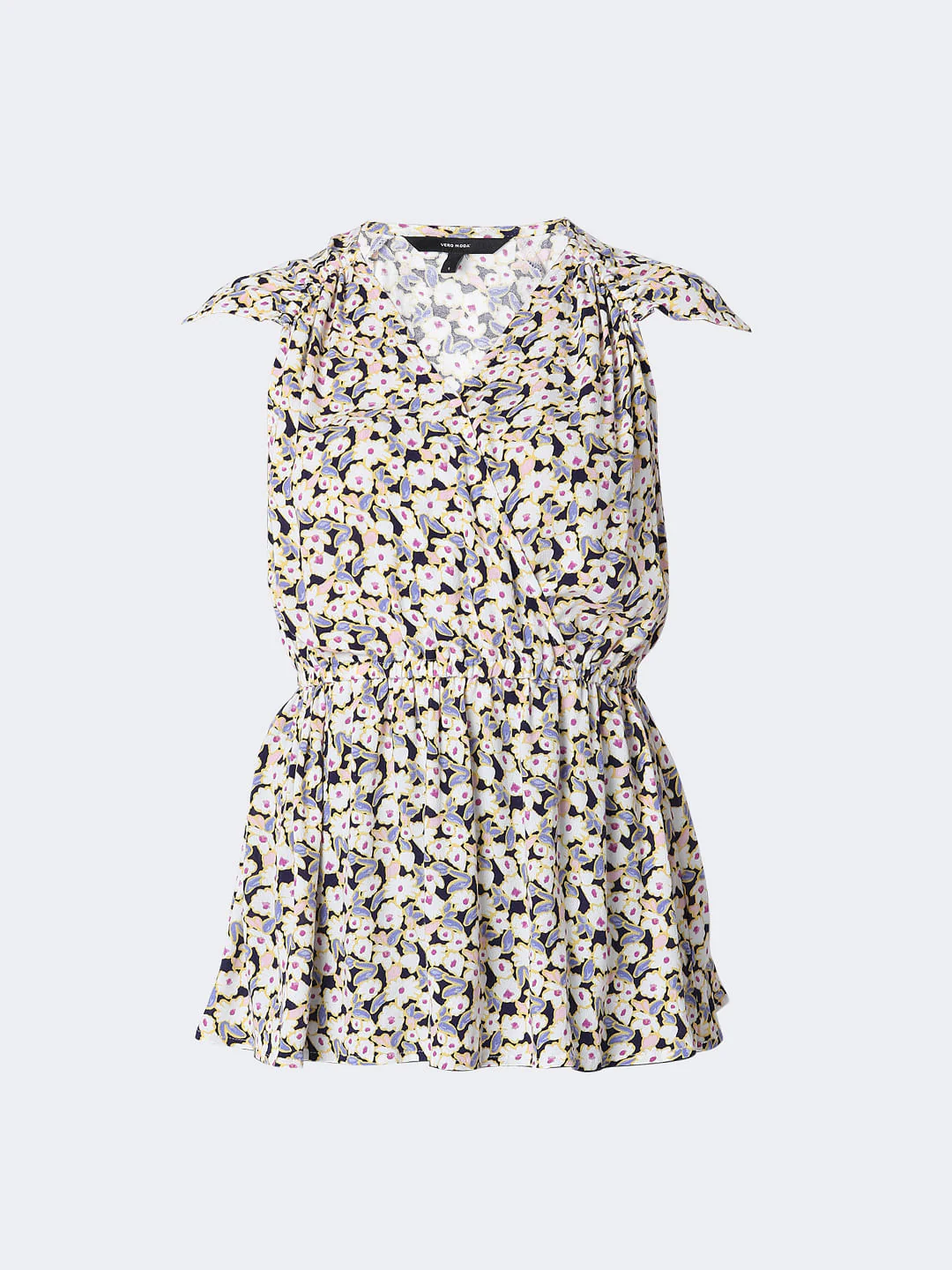 Beige Floral Top - Image 7