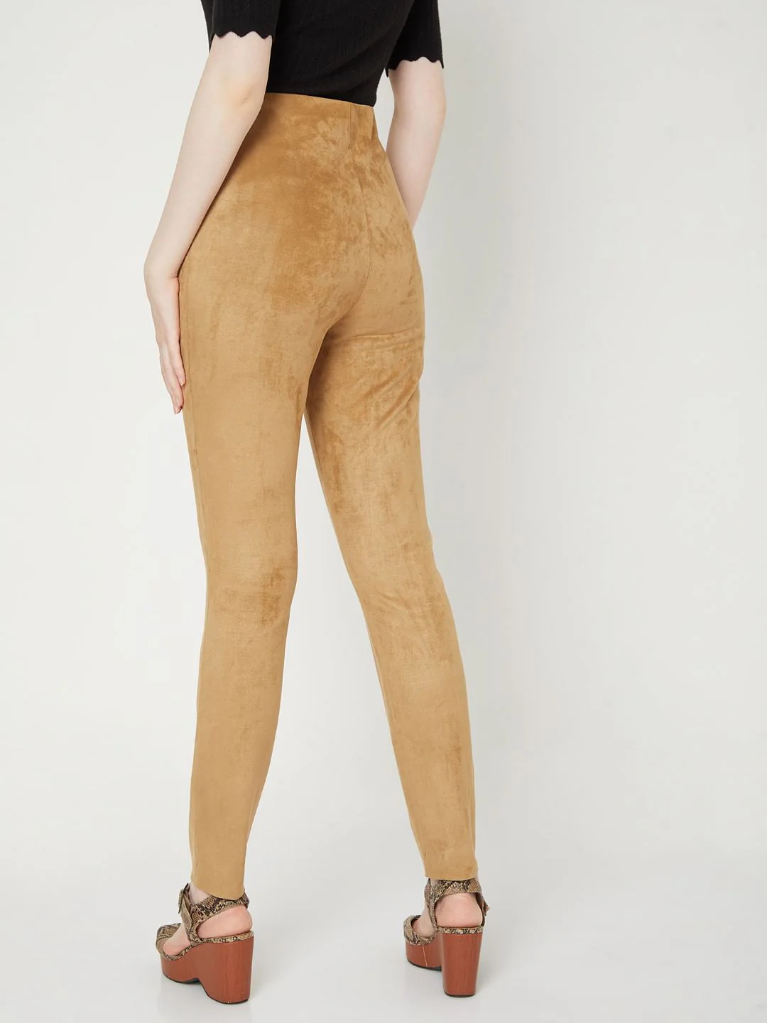 Tan Suede Pants - Image 4