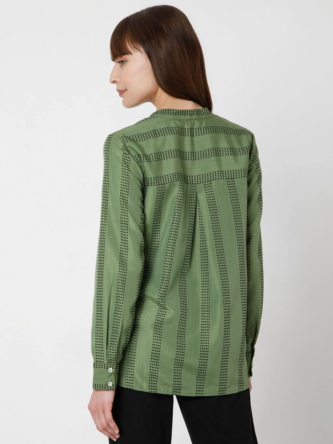 Green Striped Top - Image 4