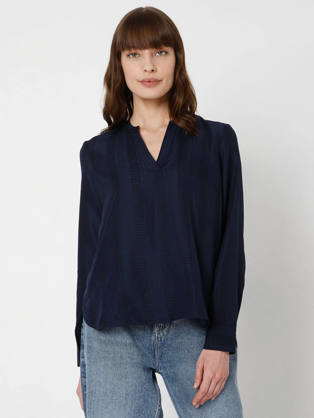 Blue Striped Top - Image 2