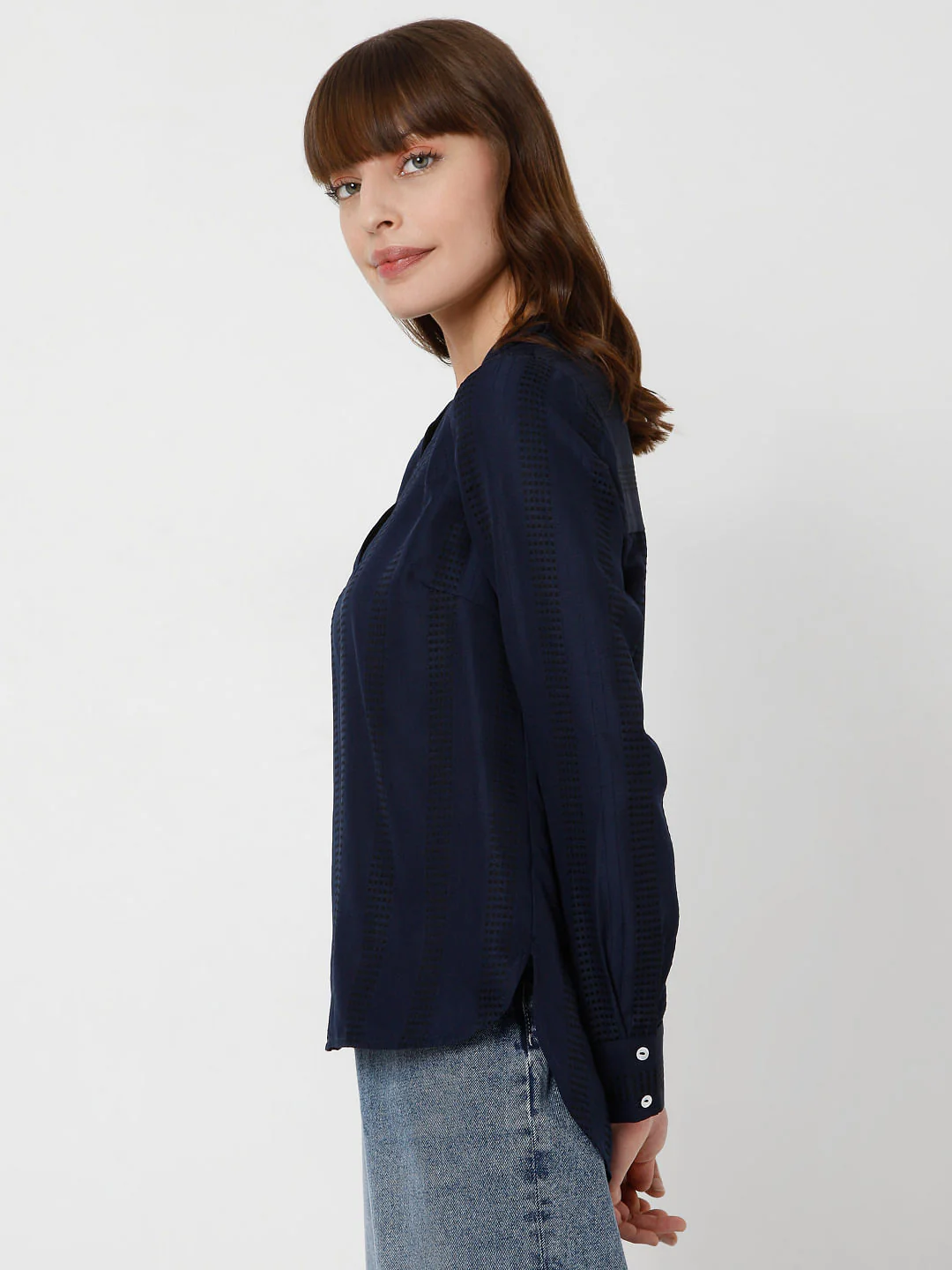 Blue Striped Top - Image 3