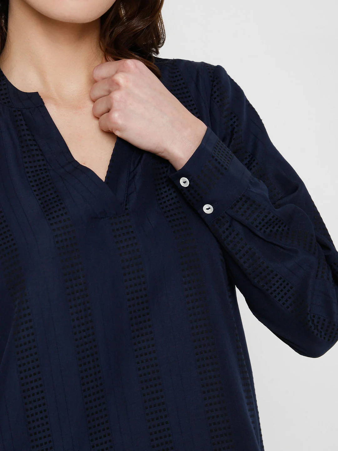 Blue Striped Top - Image 6